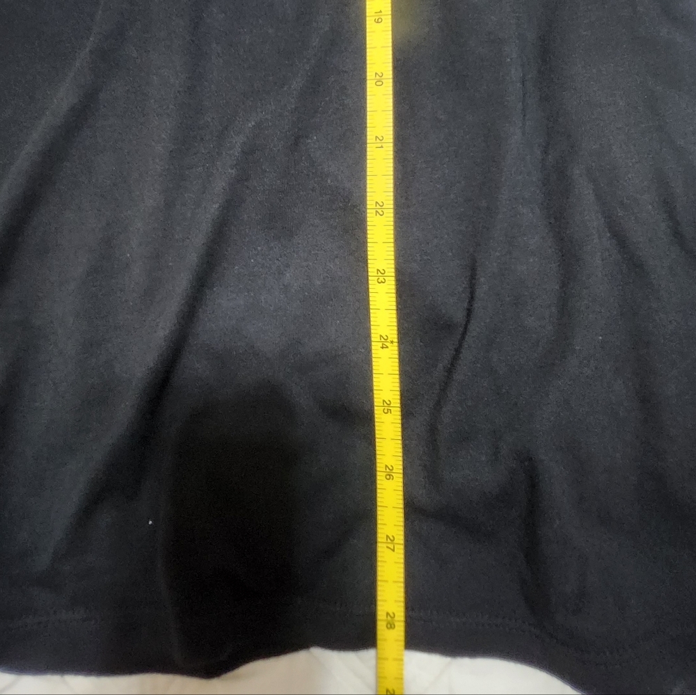 Sz L INC Embroidered Black and Off-White Blouse - Picture 13 of 13